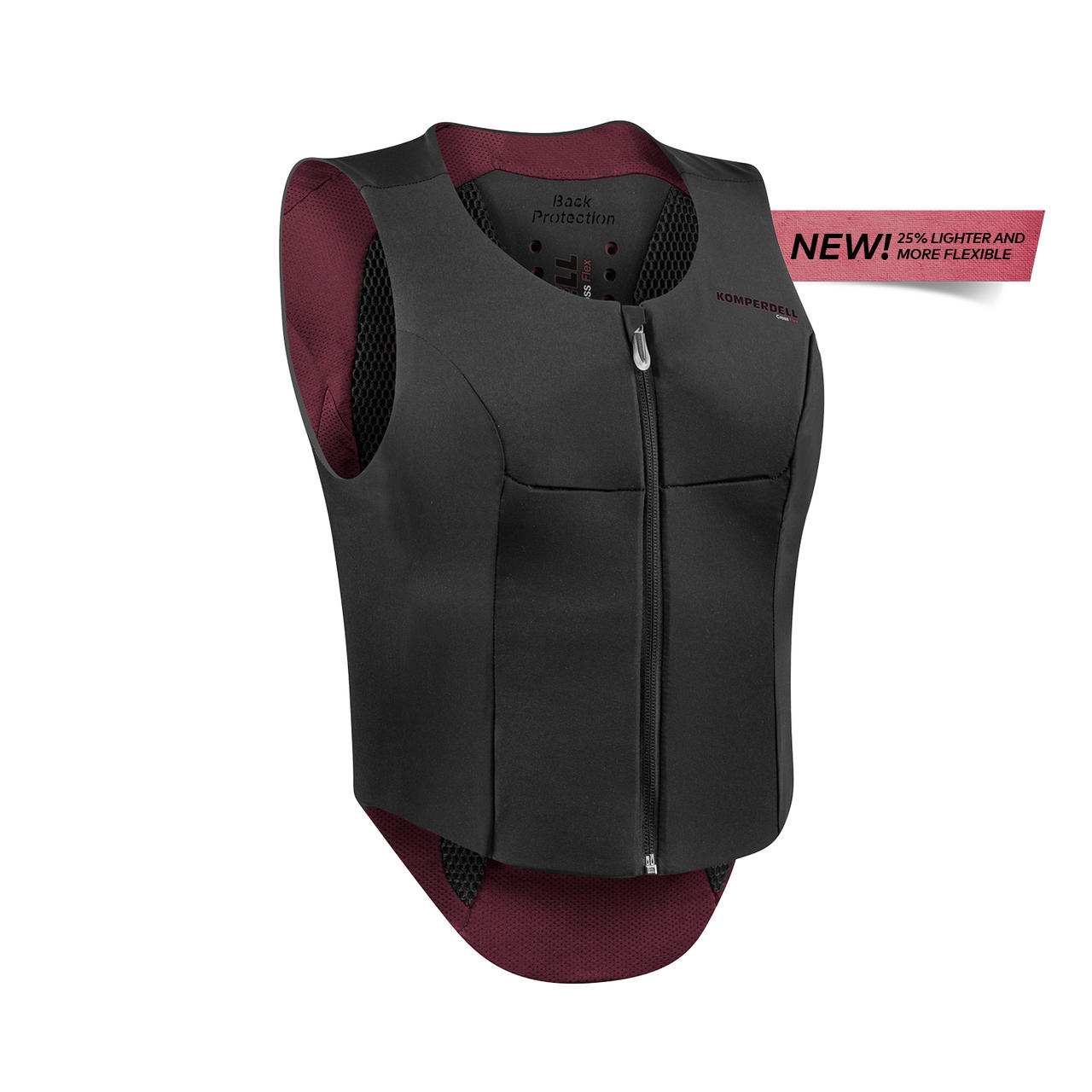 Komperdell Ballistic Gilet de protection d'équitation Flex Fit Slim
