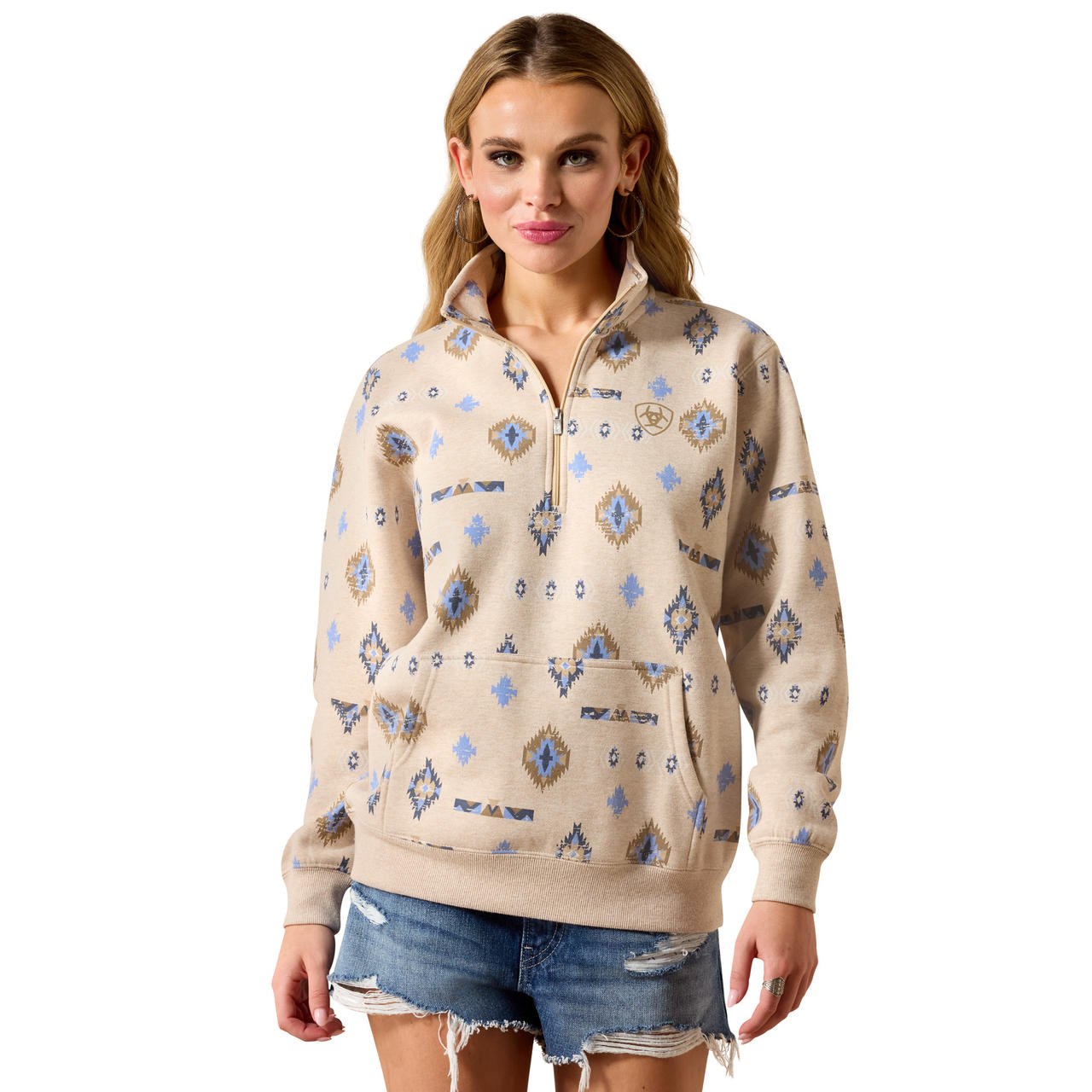 ARIAT Sweat-shirt Sapphire 1/2 Zip