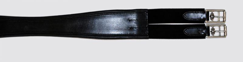 Sangle de selle incurvée en cuir