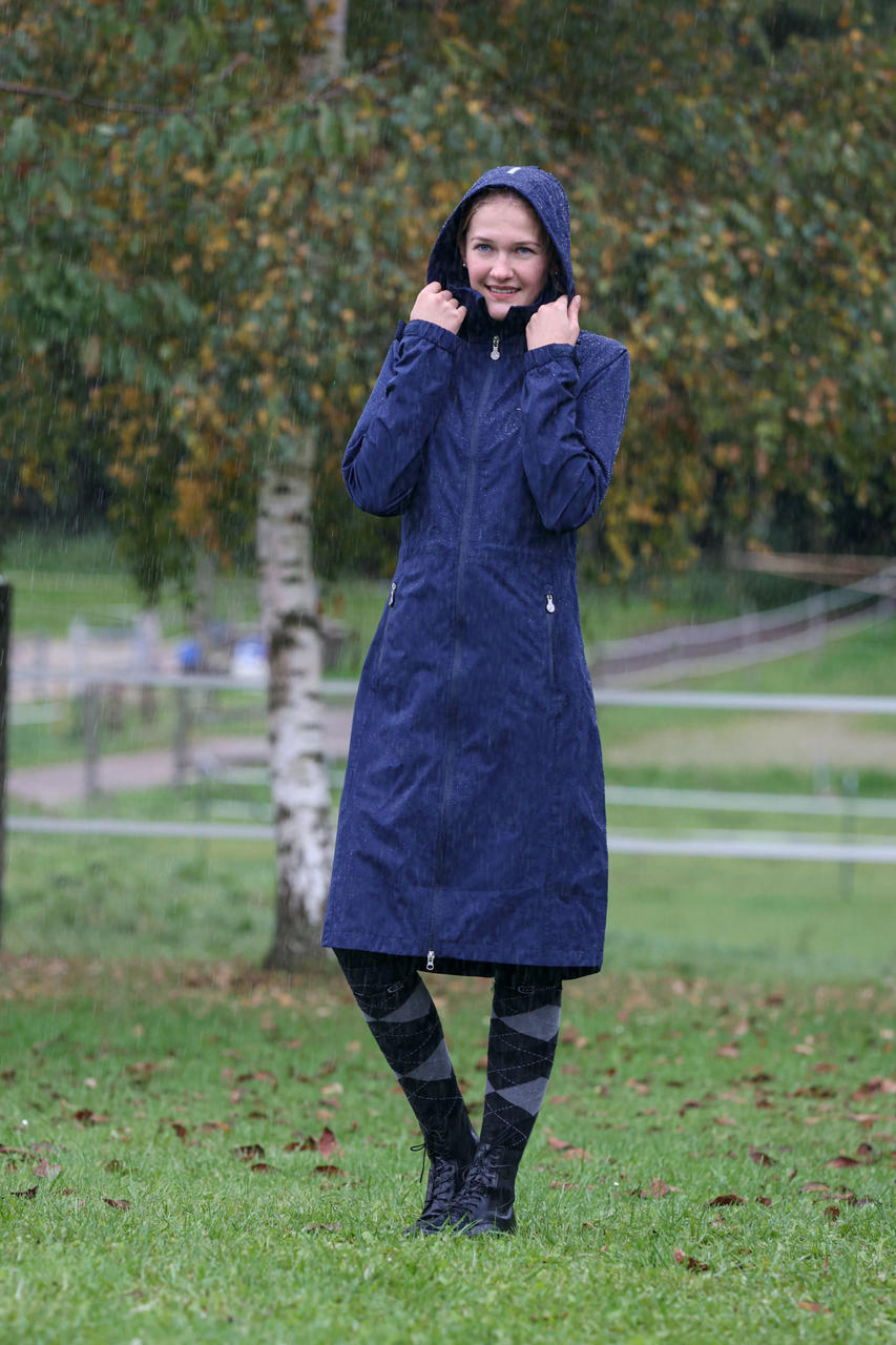 Covalliero Manteau de pluie, d'équitation et d'extérieur, femme