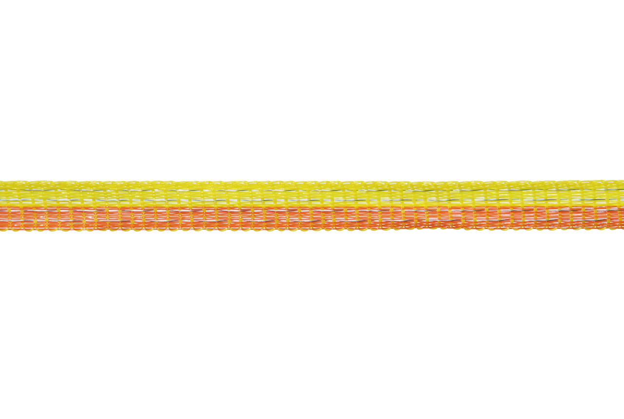 WAHL-Hausmarke RUBAN DE CLÔTURE - SUPRA 10mm/200m, jaune-orange