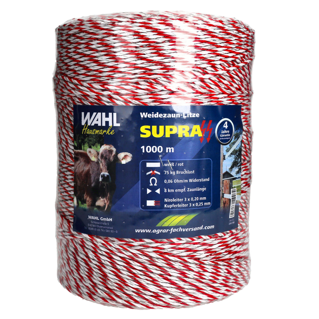 WAHL-Hausmarke FIL DE CLÔTURE - SUPRA - 1000m
