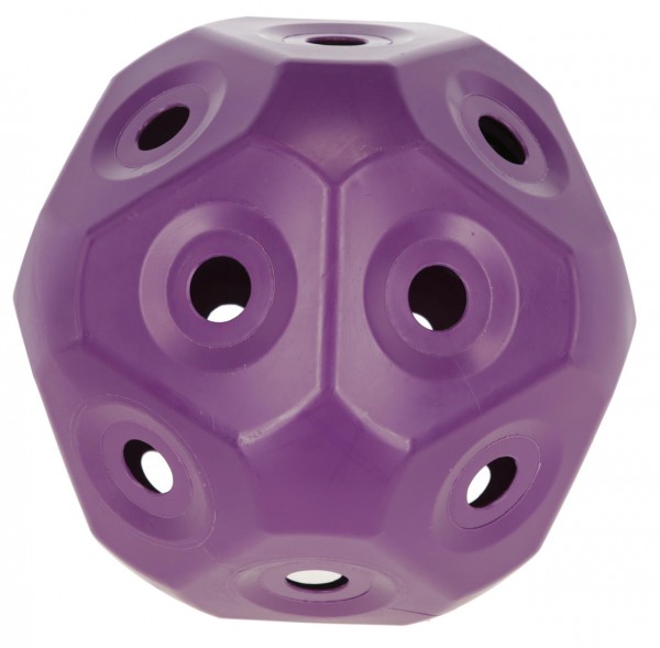 Kerbl Balle de jeu avec fourrage HeuBoy violette ouverture 40 mm