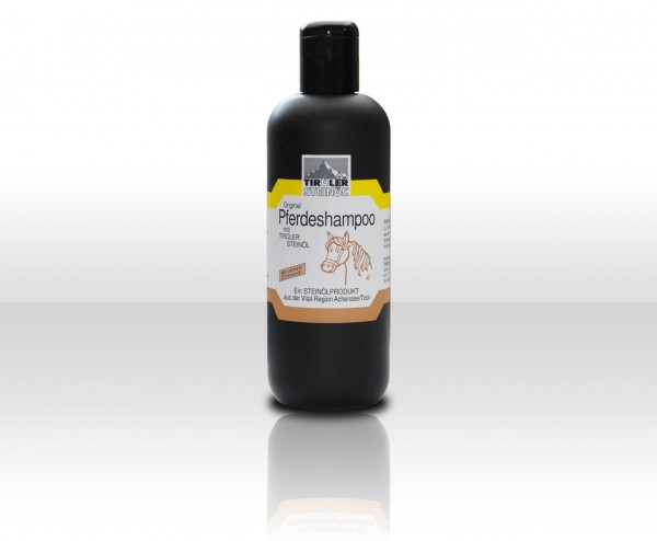 Tiroler Steinöl Shampooing pour chevaux à base d'huile de roche, 500 ml
