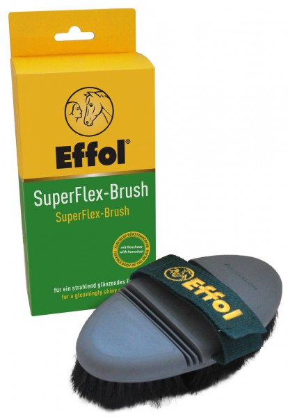 Effol Brosse pour soins du pelage SuperFlex-Brush