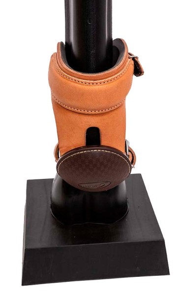 LAMI-CELL Skid Boot en cuir véritable, une pièce