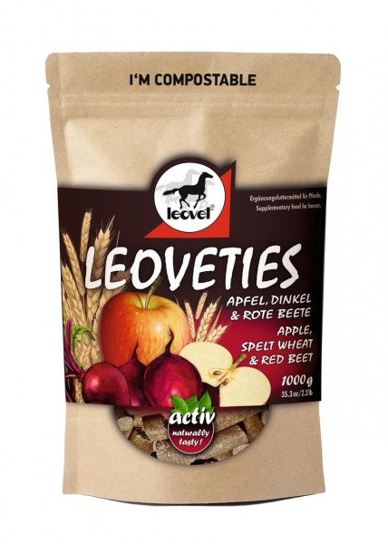 leovet IES pomme, épeautre & betterave rouge