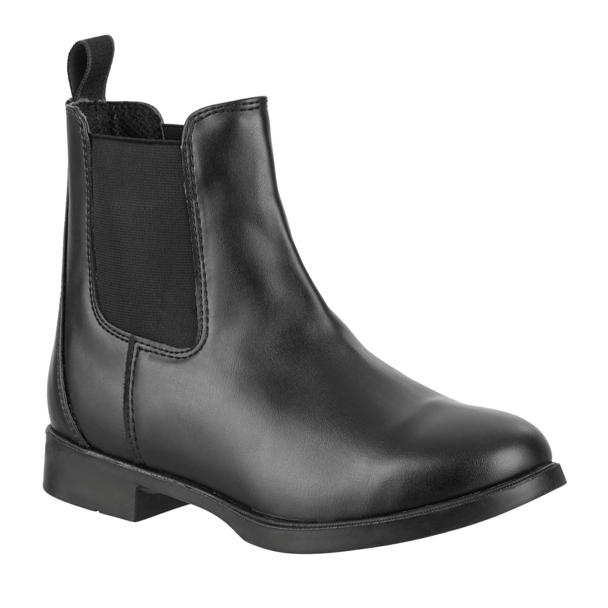 Bottines Équitation KERBL Axona PVC Noir - Imperméables Taille 34